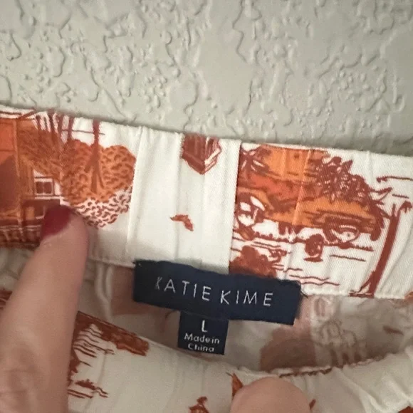 Katie Kime Texas Pajama Set with Travel Bag - Picture 7 of 10